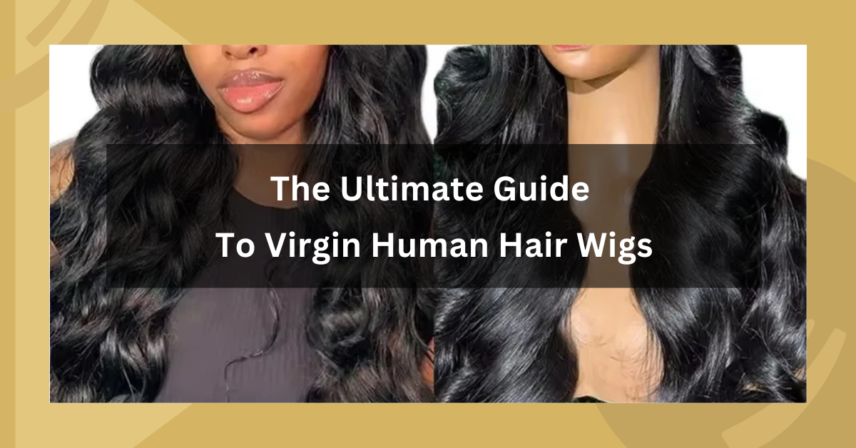 virgin human hair wig